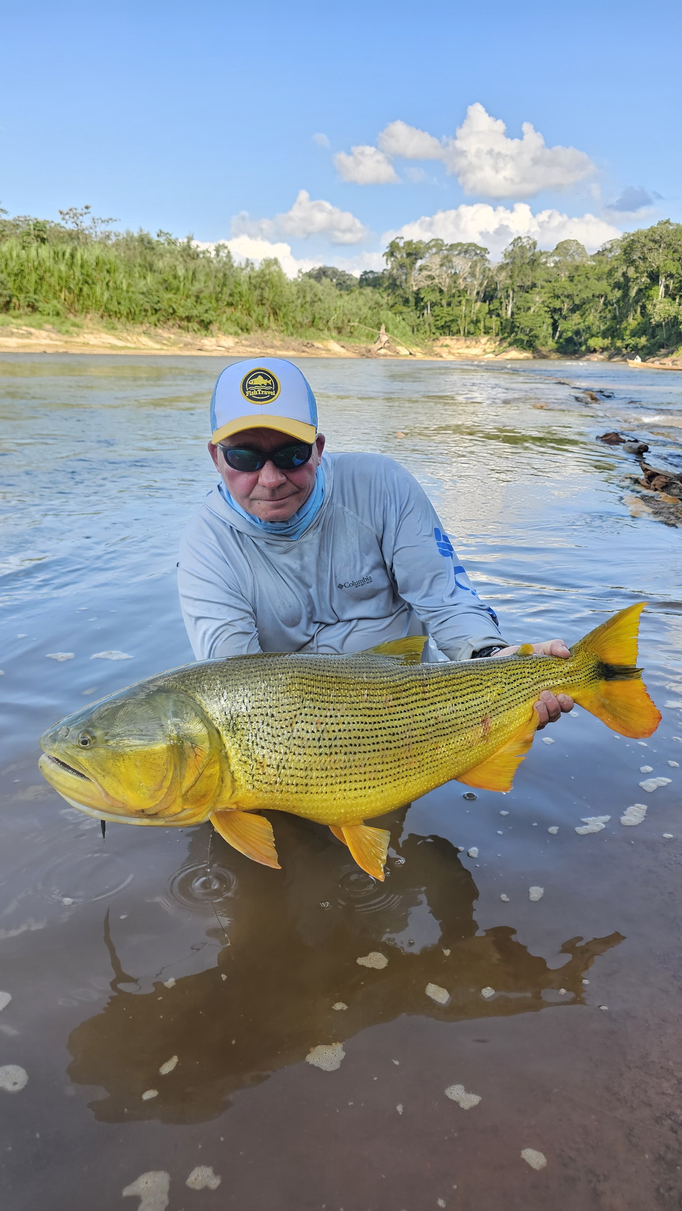 Alex with his dorado over 20 pounds