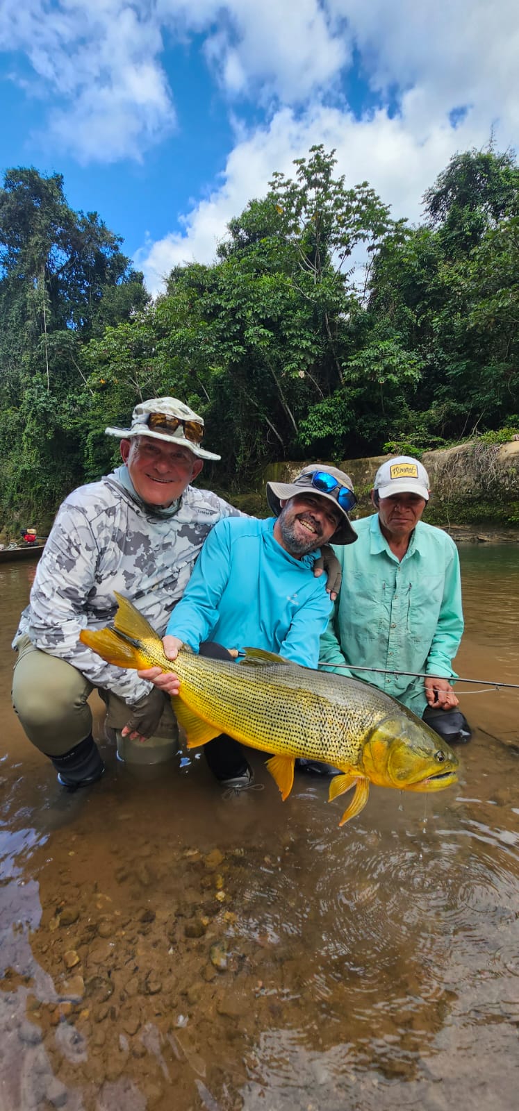 Carlos &ldquo;Tuqui&rdquo; Viscarro's 16-pound dorado