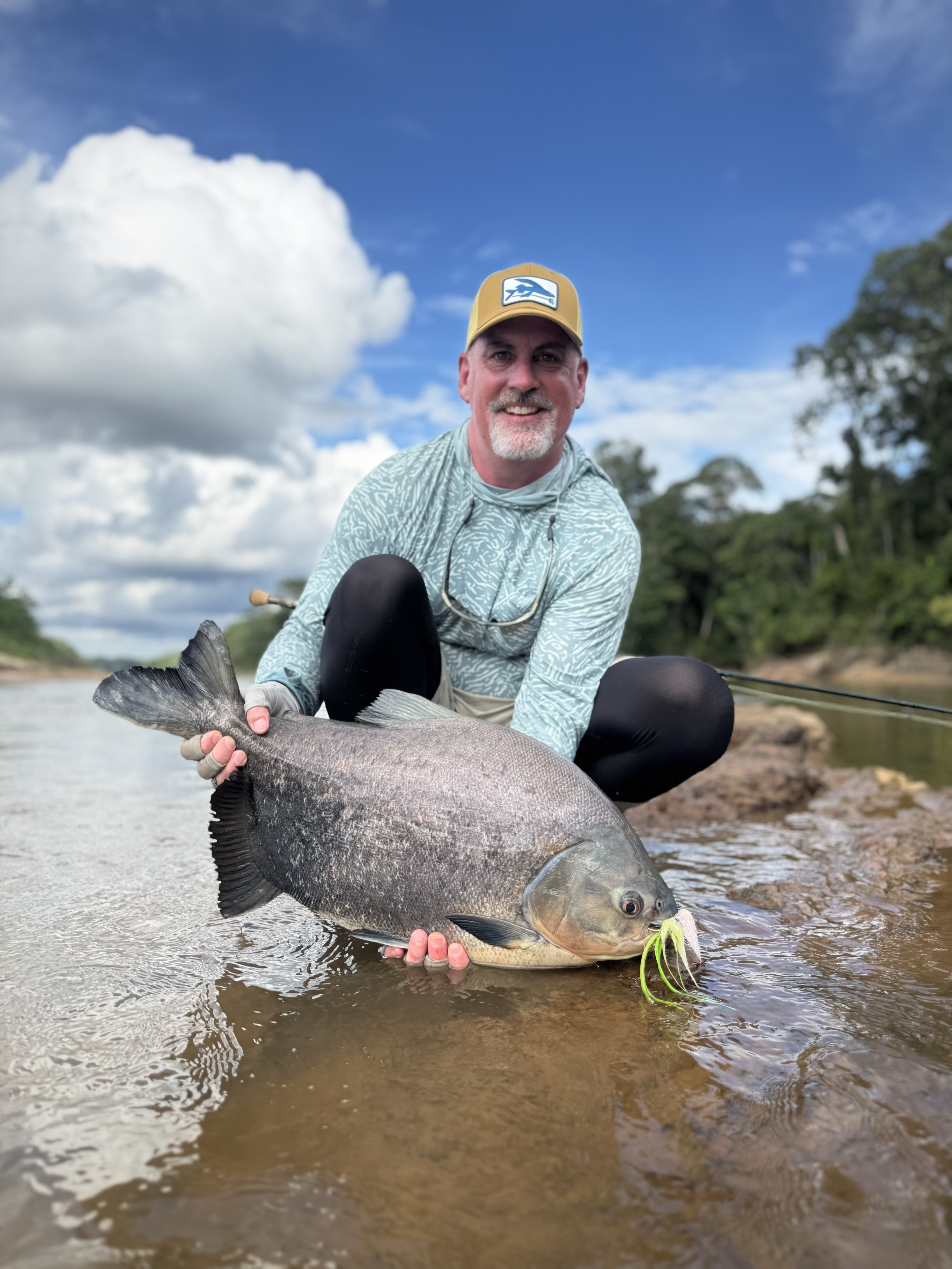 Mike's outstanding pacú, taken on a visual eat on the Sécure
