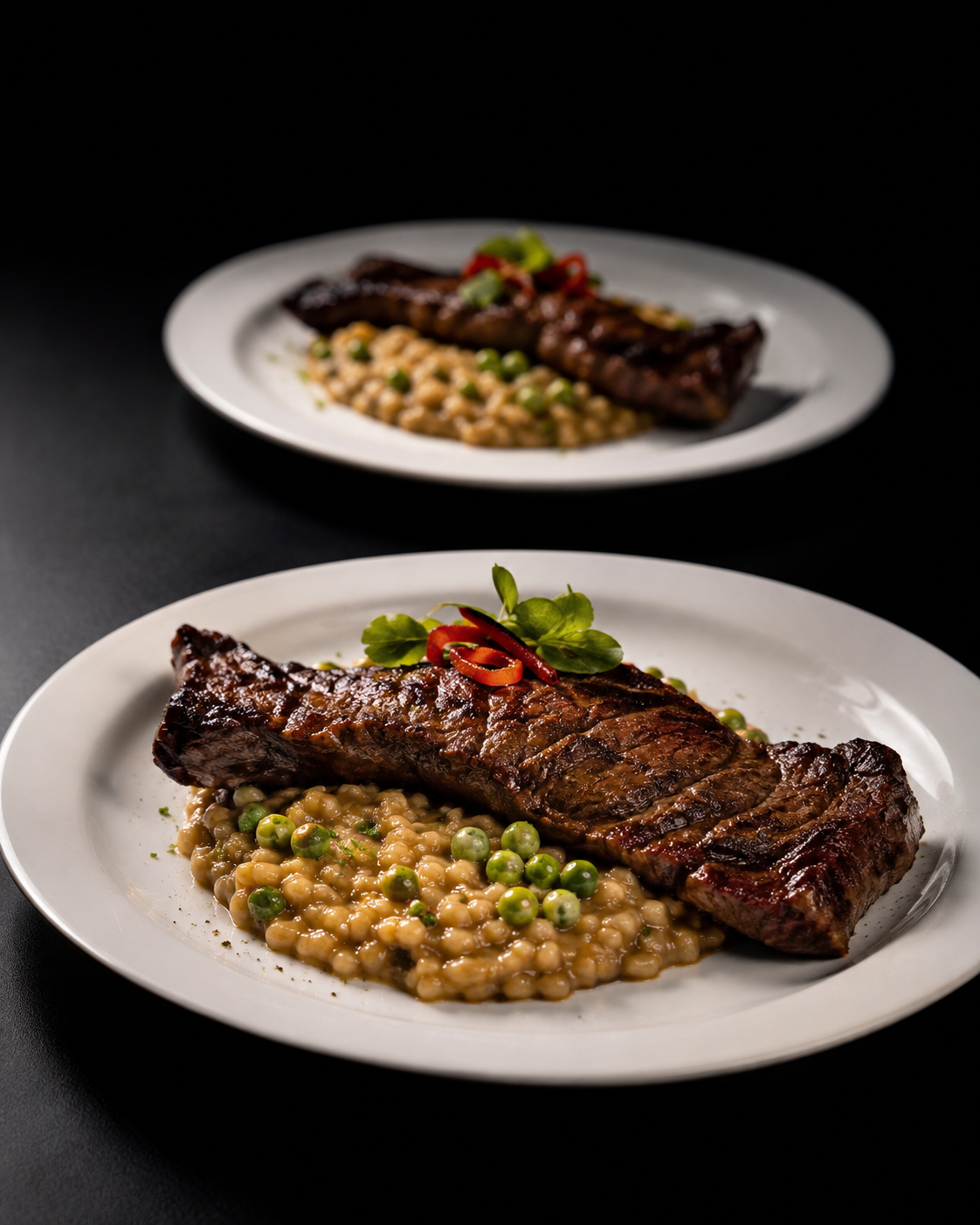 One of the week's main courses at the lodge