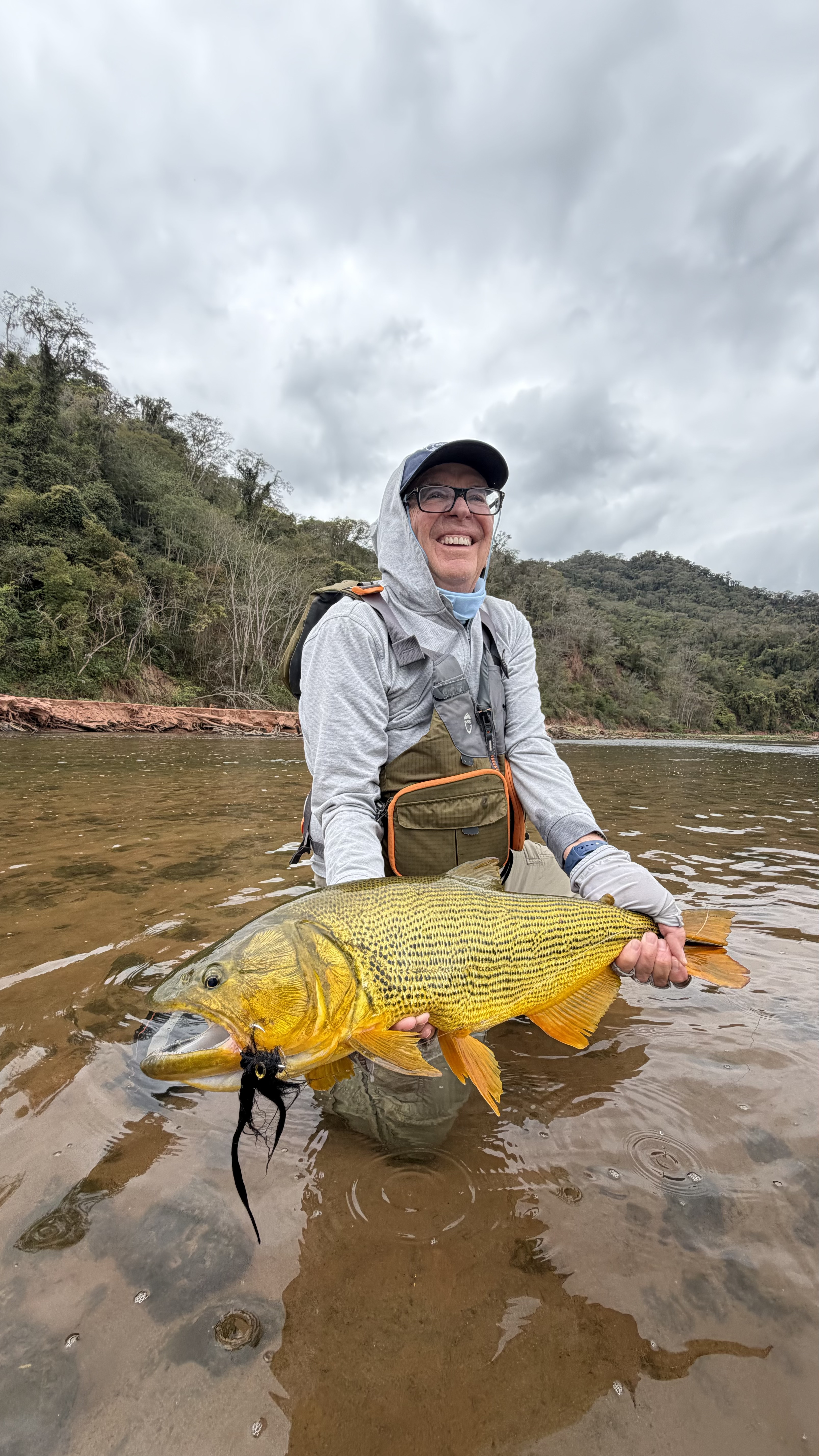 Don with the first dorado