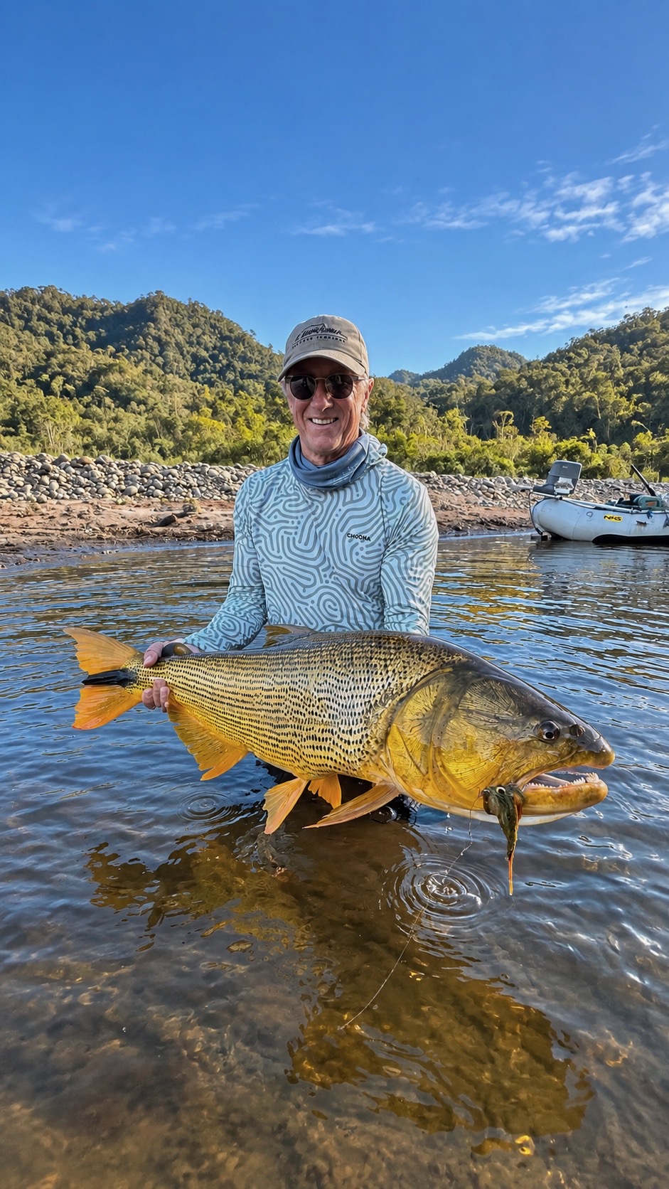Jay C with the second of his two back-to-back dorado