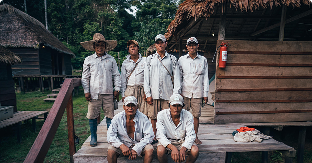 Local indigenous guides.